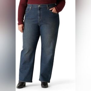 LEVIS HIGH RISE STRAIGHT NWT